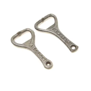 2x Old A W Co Ltd Bottle Openers