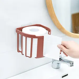 9107 Toilet Roll Holder, Toilet Paper Holder Hanger for Bathroom and Kitchen