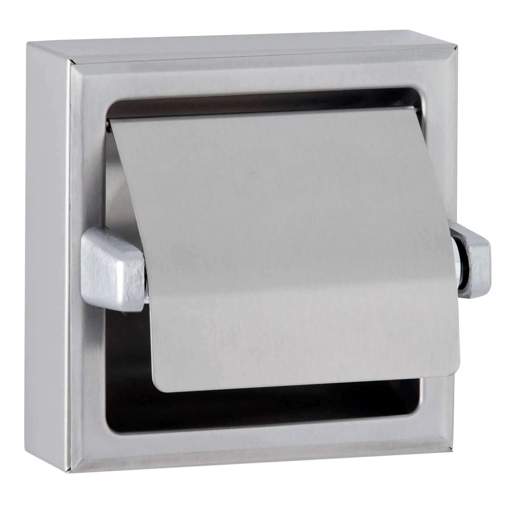 B-6699 / B-66997 Surface Mounted Toilet Roll Holder with Lid