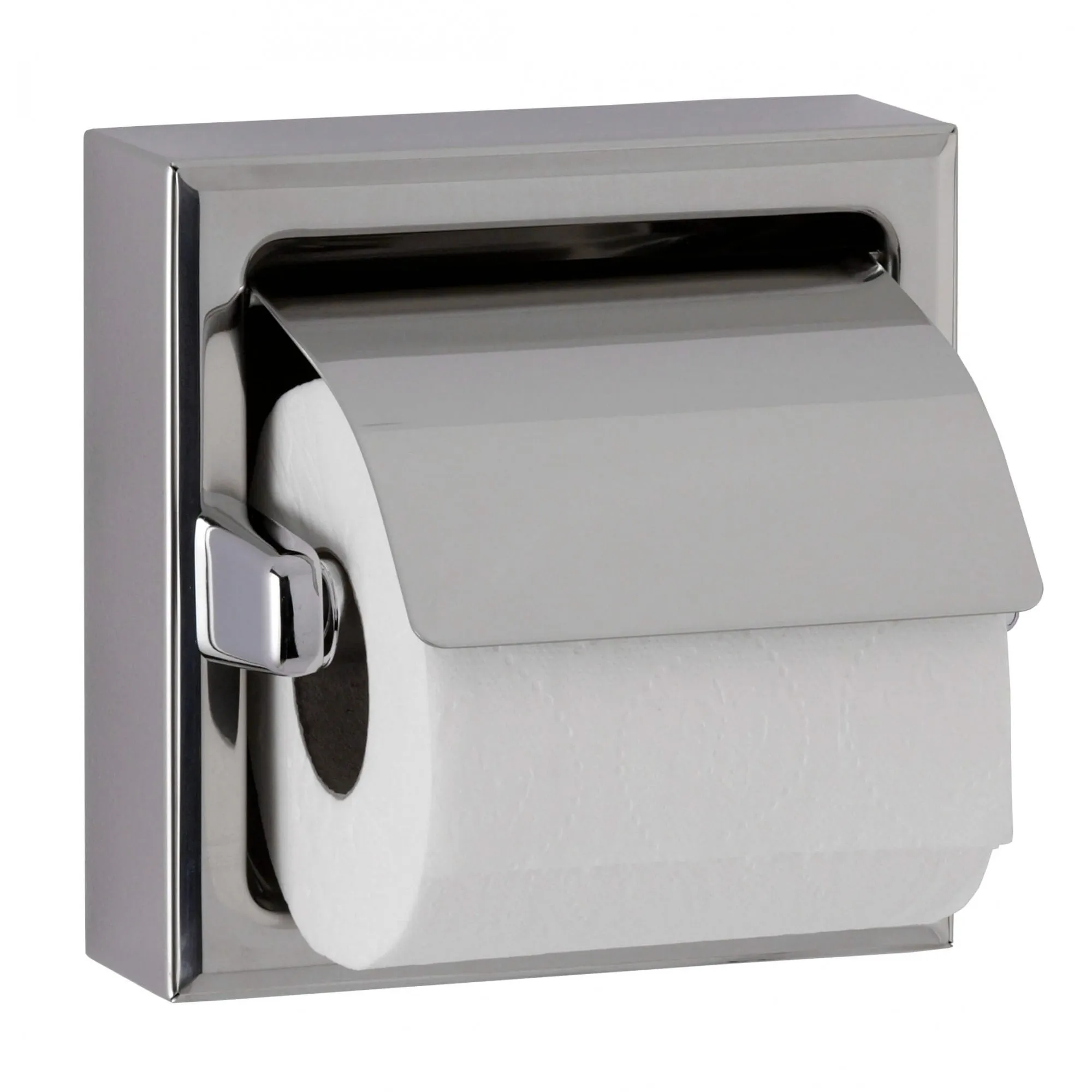 B-6699 / B-66997 Surface Mounted Toilet Roll Holder with Lid