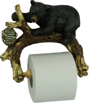 Bear on Tree Toilet Paper Holder