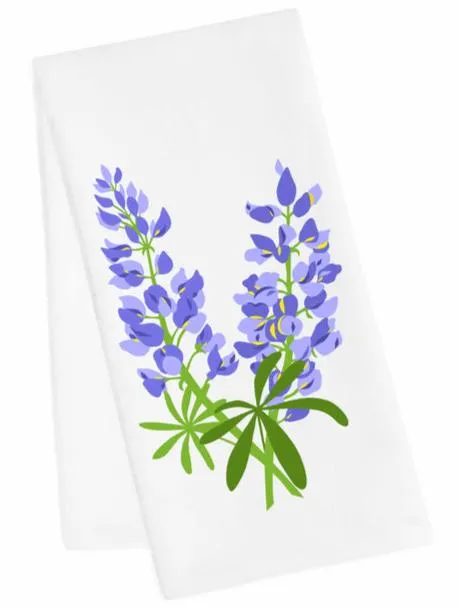 Bluebonnet Tea Towel