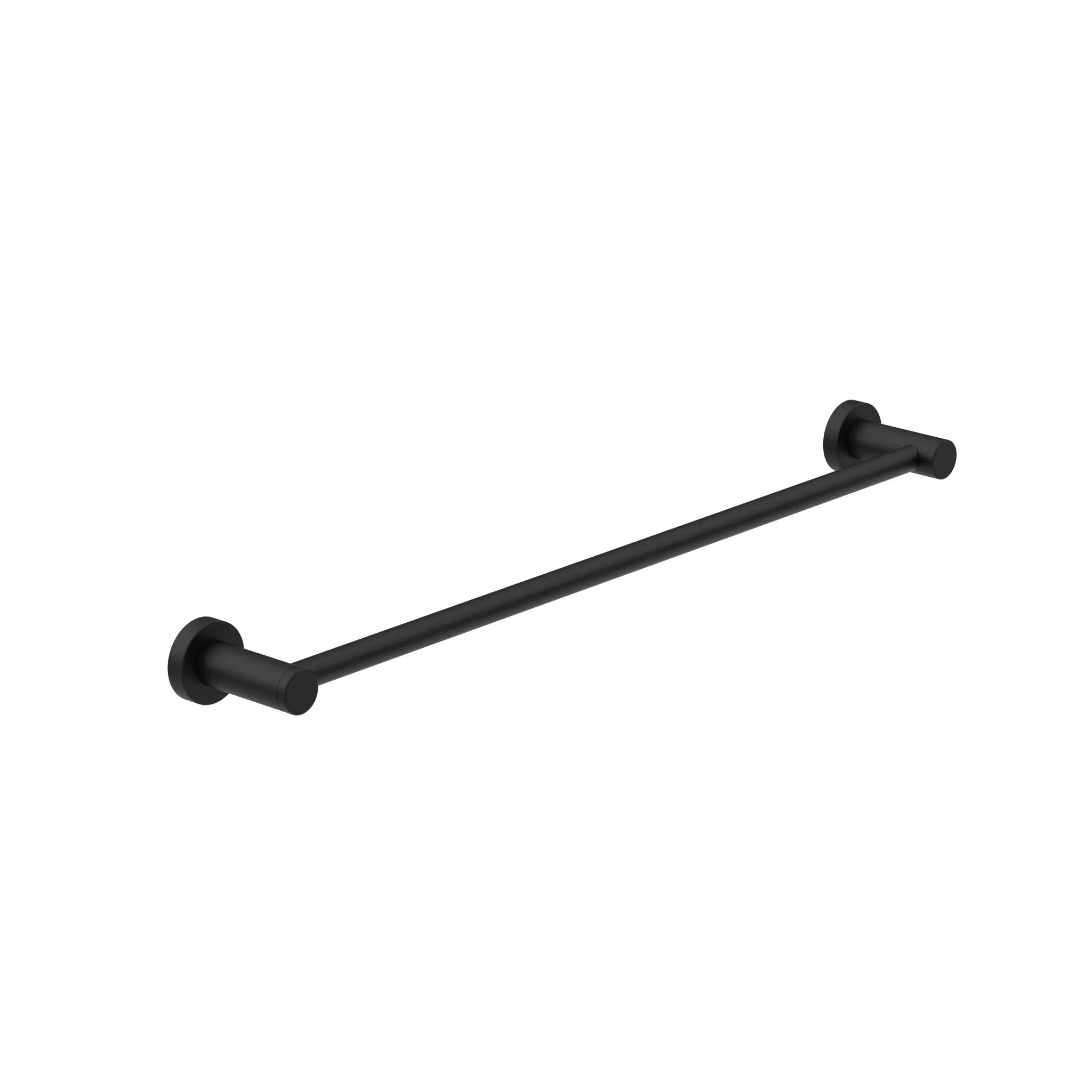 Dolce Single Towel Rail Matte Black 600MM 2024-MB