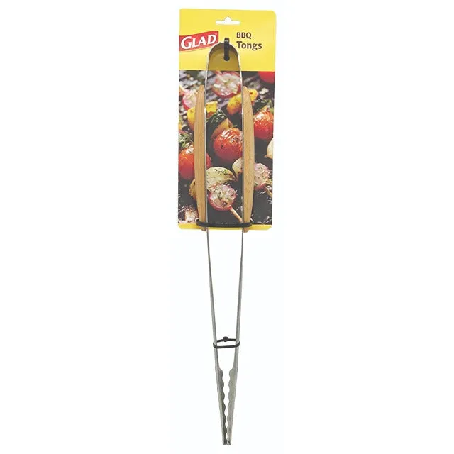 Glad BBQ Food Tongs (Stainless Steel)