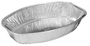 Handi-Foil 8" x 5" Mini-Oval Casserole Pan 200/CS