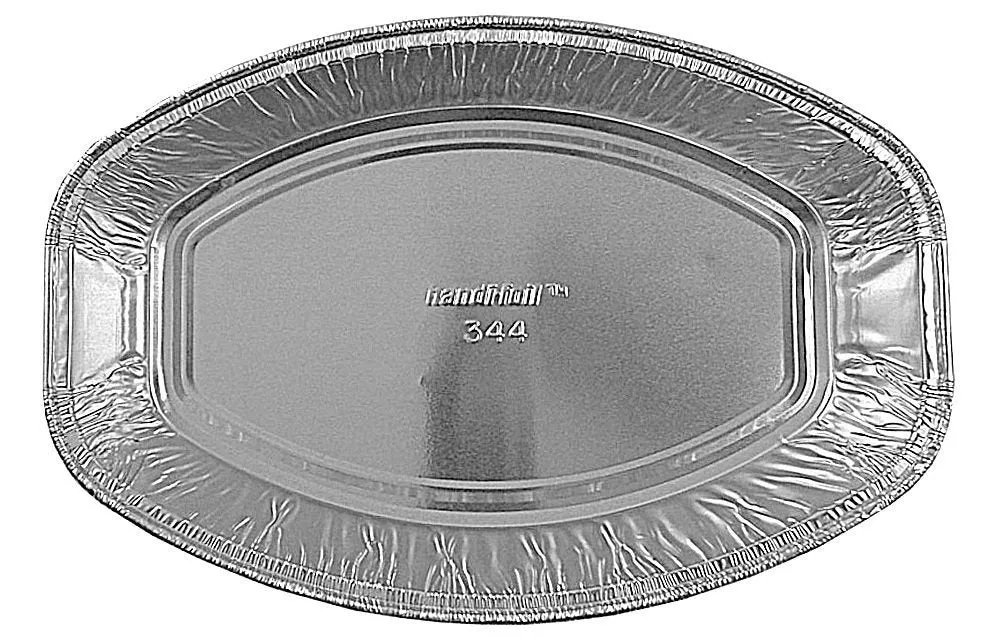 Handi-Foil 8" x 5" Mini-Oval Casserole Pan 200/CS