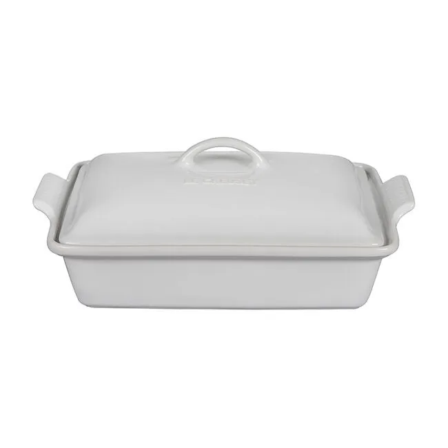 Le Creuset Heritage Covered Rectangular Casserole Dish 4 qt.