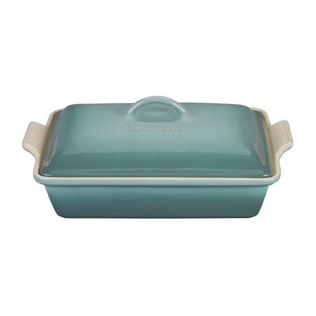 Le Creuset Heritage Covered Rectangular Casserole Dish 4 qt.