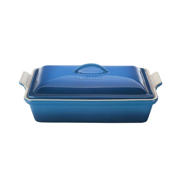 Le Creuset Heritage Covered Rectangular Casserole Dish 4 qt.