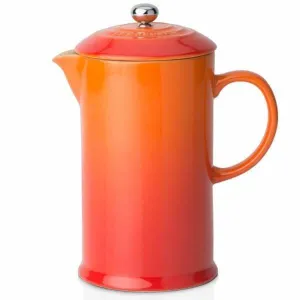 Le Creuset Stoneware Cafetiere with Metal Press 1L Volcanic