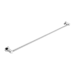 Nero MECCA Single Towel Rail 600MM Chrome 1924-CH