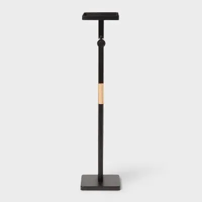 New - Functional Toilet Paper Holder Matte Black - Brightroom