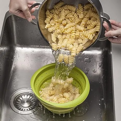 Non-Scratch Collapsible Colander