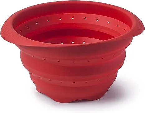 Non-Scratch Collapsible Colander