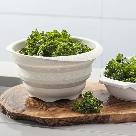 Non-Scratch Collapsible Colander