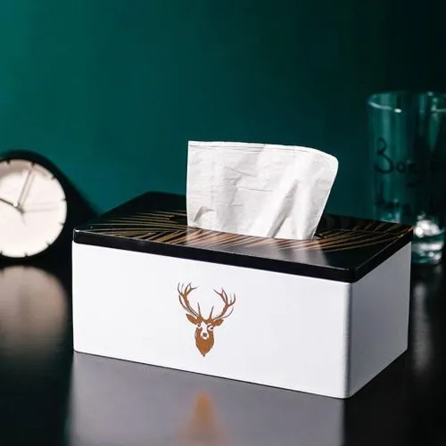 Nordic Style Wooden Tissue Box-Black Hawk(SA2405-25)