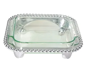 Pearled Square Casserole Dish Caddy