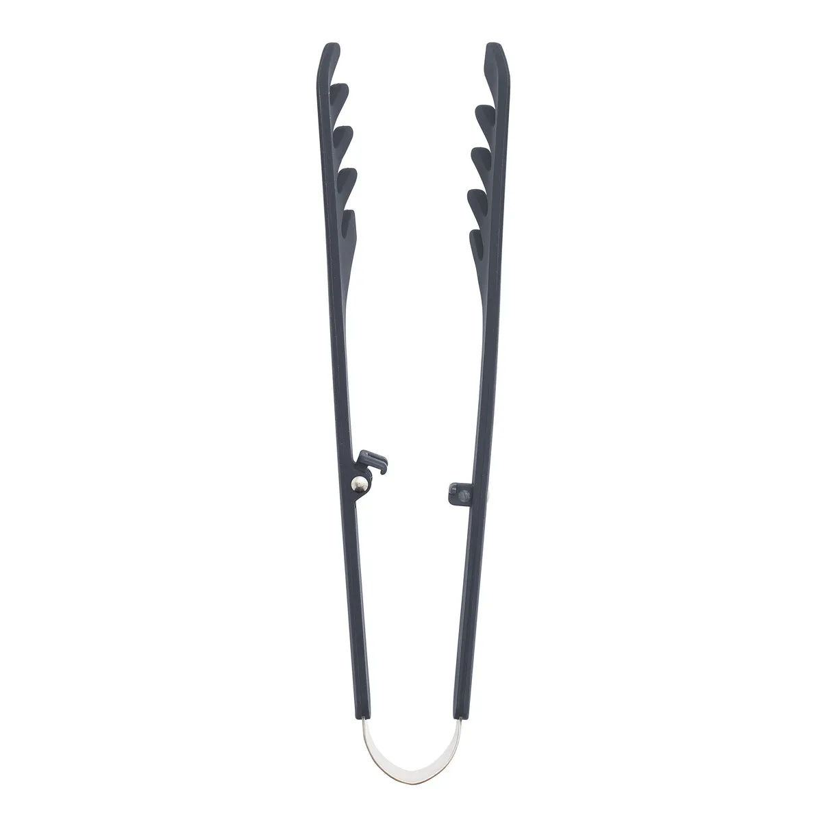 Platinum Silicone Pasta Tongs | Gray