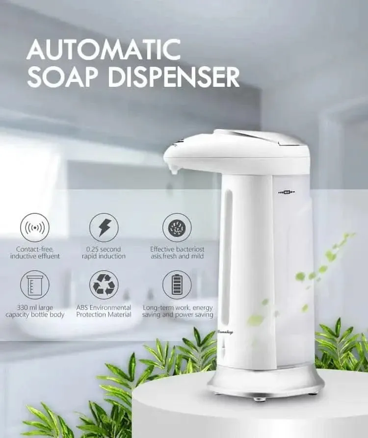 Refurbished Automatic Liquid Soap or Sanitizer Sensor Dispenser for Home and Office