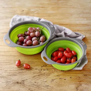 Round Silicone Folding Colander