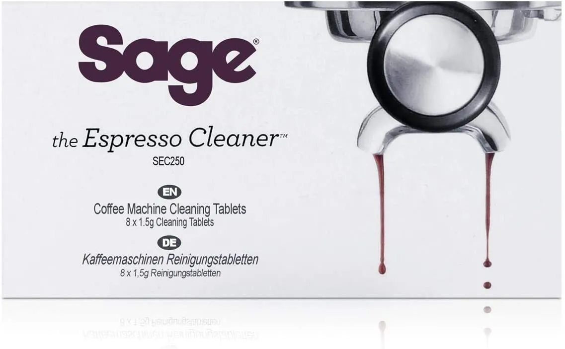 Sage Espresso Coffee Machine Cleaning Tablets, 8 pcs SEC250