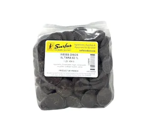 Weiss Altara 63% Chocolate Discs 1lb